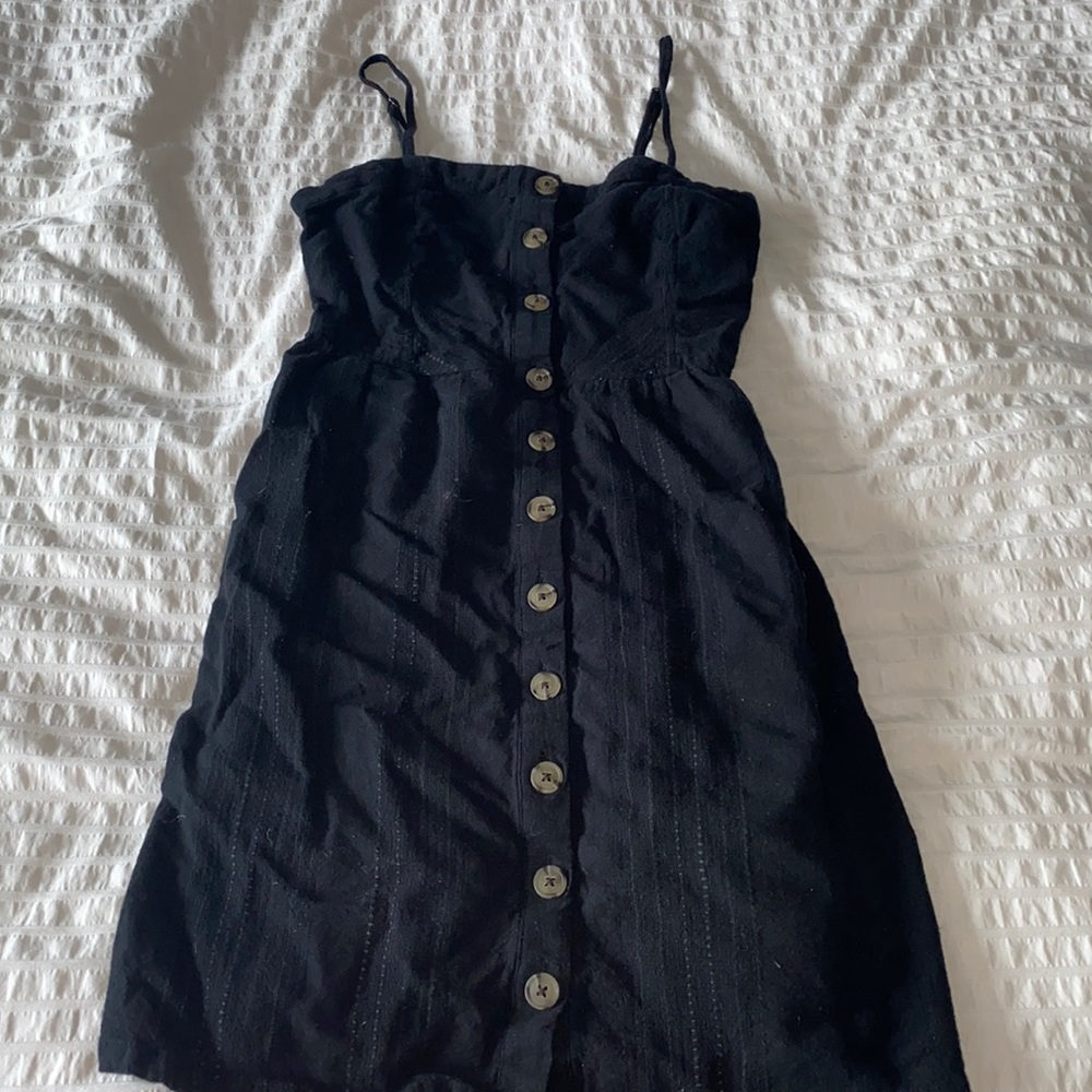 button up dress